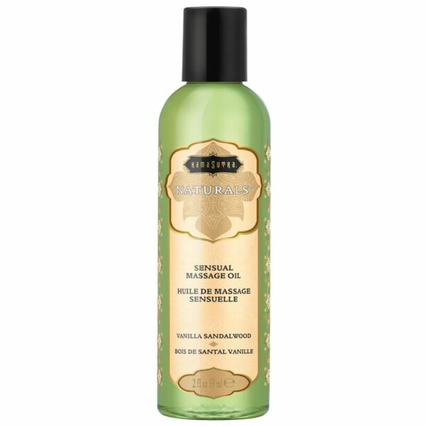 KAMASUTRA - ÓLEO DE MASSAGEM NATURAL BAUNILHA SNDALO 59 ML