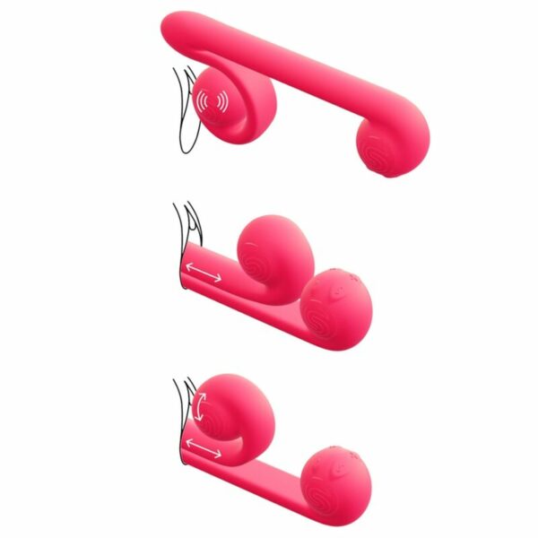 SNAIL VIBE - MULTIACTION VIBRATOR PINK - Image 5