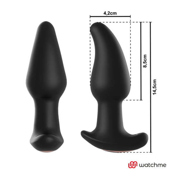 ANBIGUO - VIBRADOR DE PLUG ANAL COM CONTROLE REMOTO WATCHME COM ROTAÇÃO DE PÉROLAS AMADEUS - Image 4