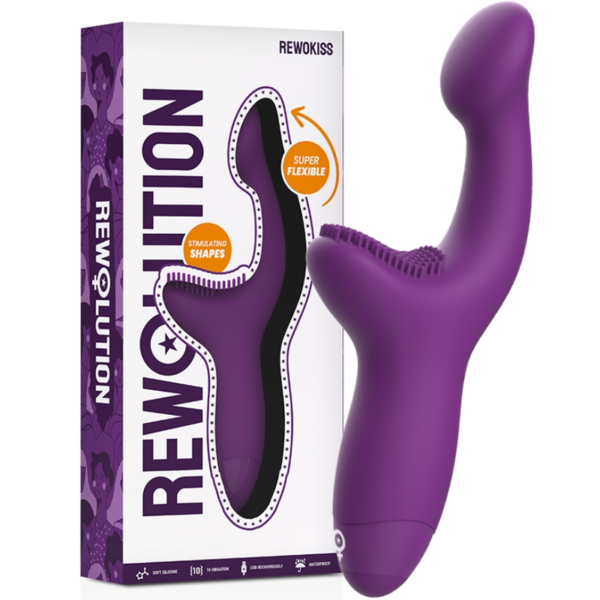 REWOLUTION - REWOKISS VIBRADOR PONTO PARA ESTIMULADOR - Image 3