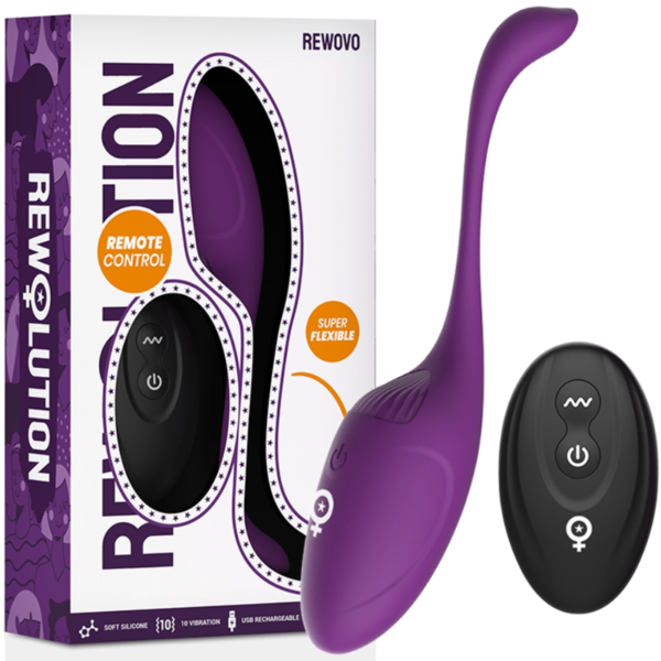 REWOLUTION - CONTROLE REMOTO DO VIBRADOR DE OVO REWOVO - Image 3