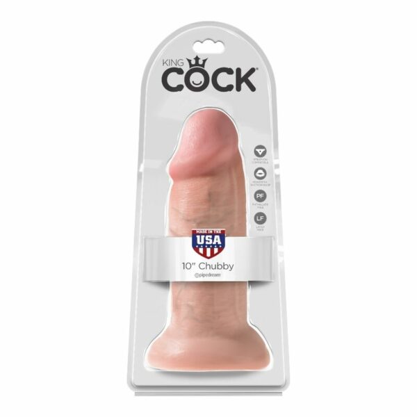 KING COCK - DILDO REALÍSTICO CHUBBY 25.4 CM - Image 3