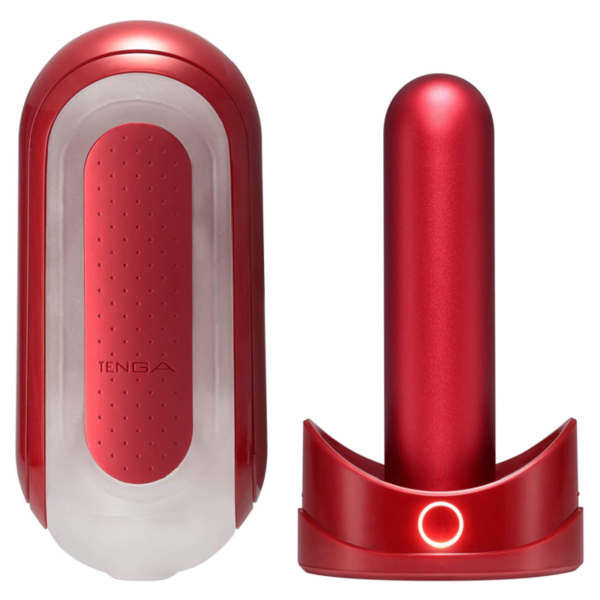 TENGA - FLIP 0 ZERO VERMELHO COM AQUECEDOR - Image 2