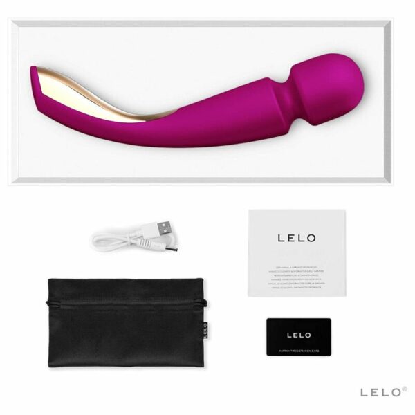 LELO - SMART WAND MÉDIO 2 MASSAGEADOR ROSE PROFUNDO - Image 5