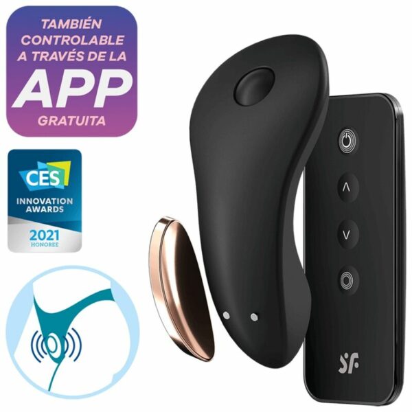SATISFYER - VIBRADOR DE CALAS PEQUENO SECRETO - Image 3
