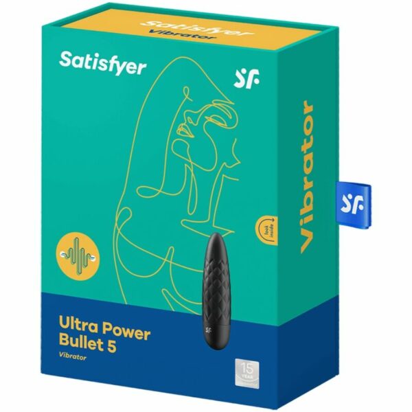 SATISFYER - ULTRA POWER BULLET 5 PRETO - Image 3