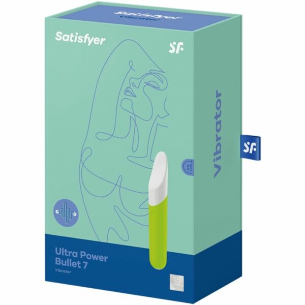 SATISFYER - ULTRA POWER BULLET 7 VERDE - Image 3