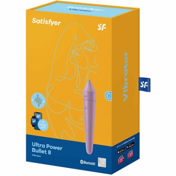 SATISFYER - ULTRA POWER BULLET 8 LIlás - Image 3