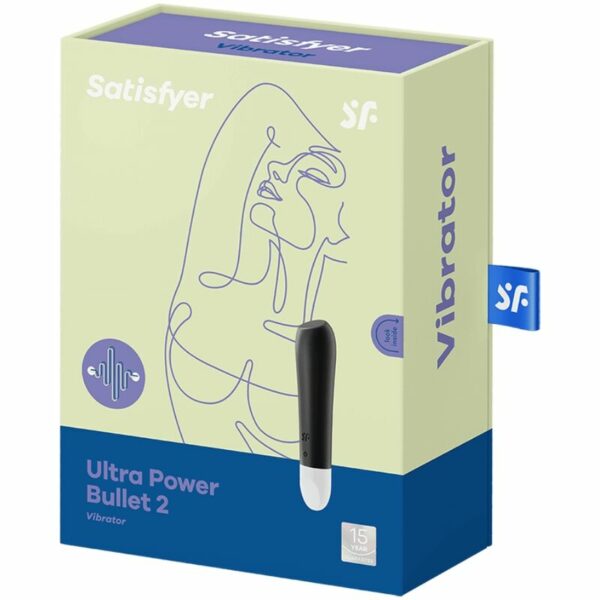 SATISFYER - ULTRA POWER BULLET 2 PRETO - Image 3