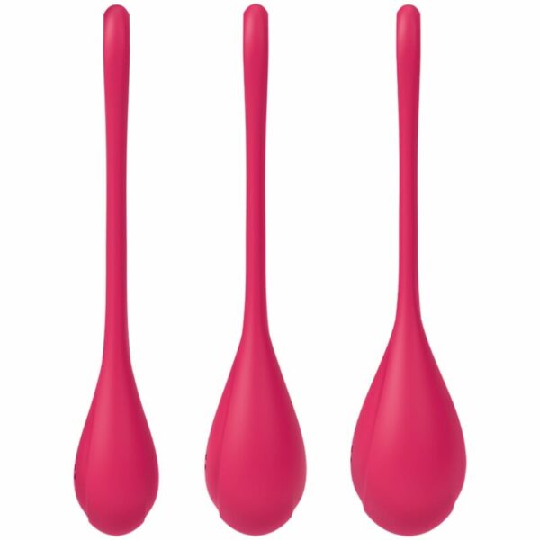 SATISFYER - CONJUNTO DE TREINO YONI POWER 1 VERMELHO - Image 3