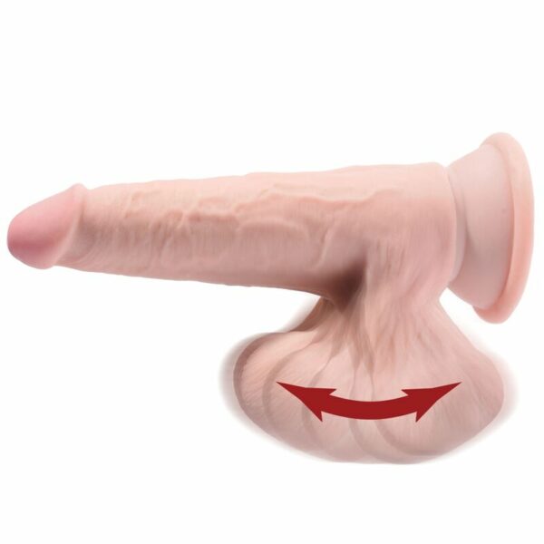 KING COCK - PLUS BOLAS DE BALANO DE DILDO 3D 20.3 CM - Image 4