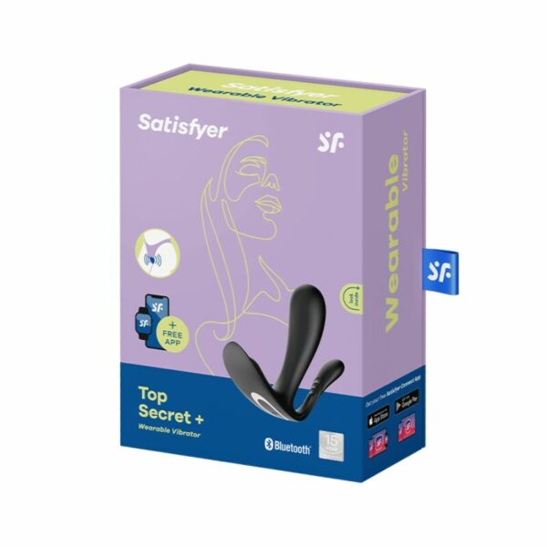 SATISFYER - TOP SECRET + VIBRADOR PRETO - Image 3