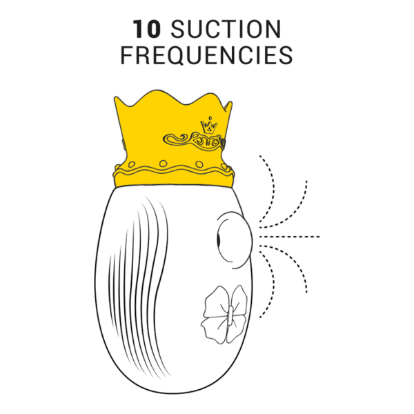 INTENSE - ESTIMULADOR DE CLITÓRIO 10 FREQUÊNCIAS DE LAMBEDURA E SUCO - VERMELHO - Image 4