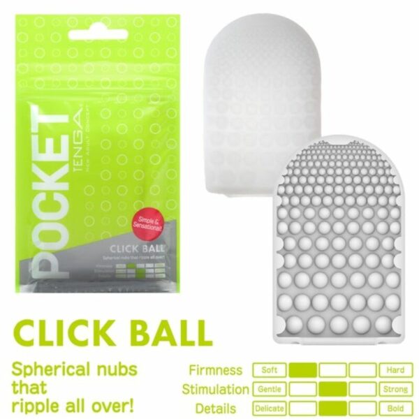 TENGA - BOLSO MASTURBADOR CLICK BALL