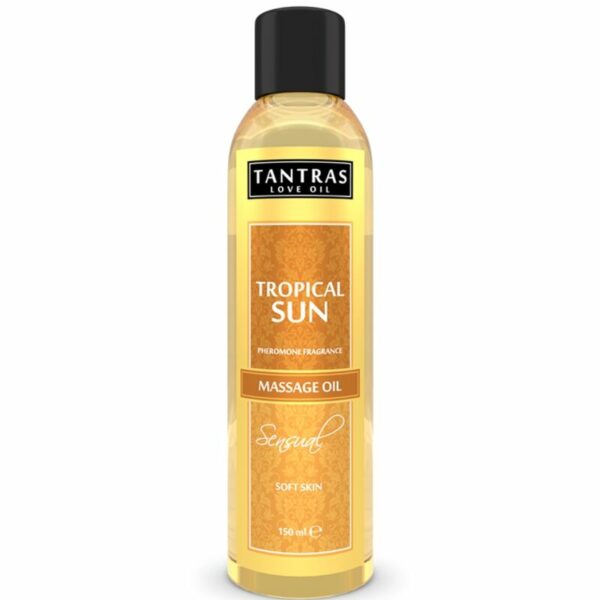 INTIMATELINE - TANTRAS LOVE OIL ÓLEO DE MASSAGEM SOLAR TROPICAL 150 ML