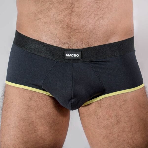 MACHO - MS24A CUECA BRIEF AMARELO ESCURO S - Image 2