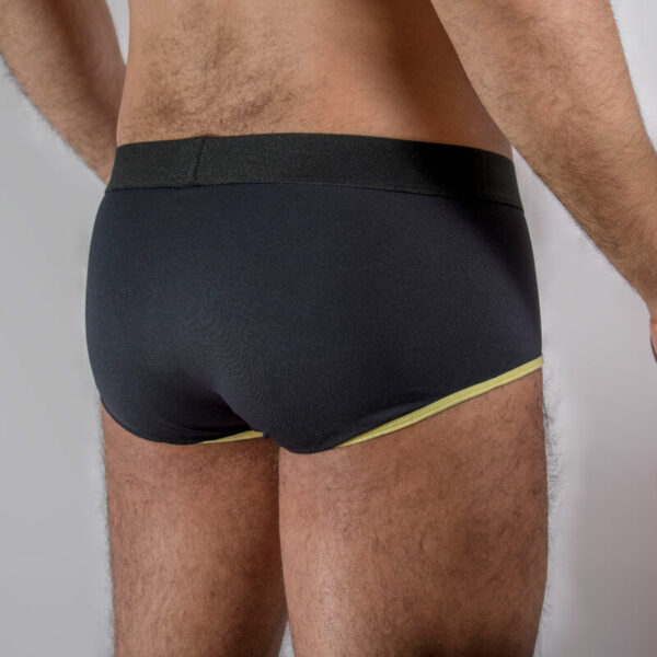 MACHO - MS24A CUECA BRIEF AMARELO ESCURO S - Image 4