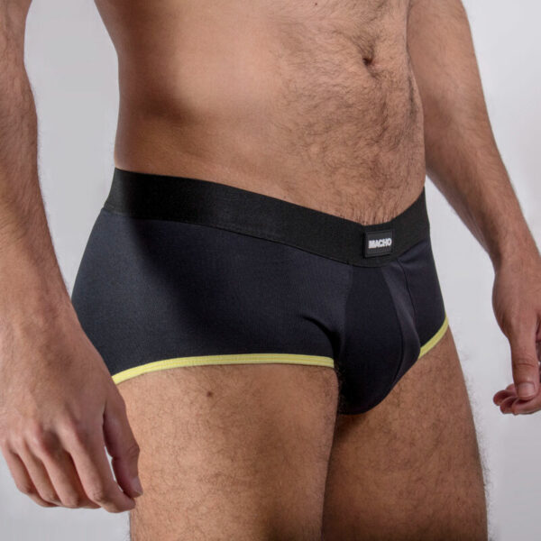 MACHO - MS24A CUECA BRIEF AMARELO ESCURO S - Image 3