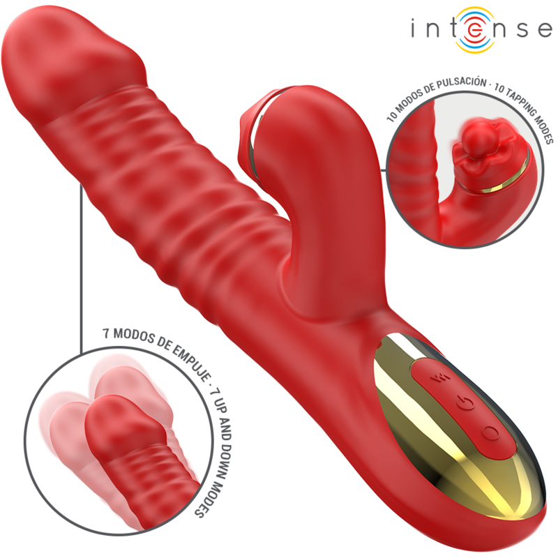 INTENSE - VIBRAÇÃO THALIA  IMPULSO  TAPPING VERMELHO
