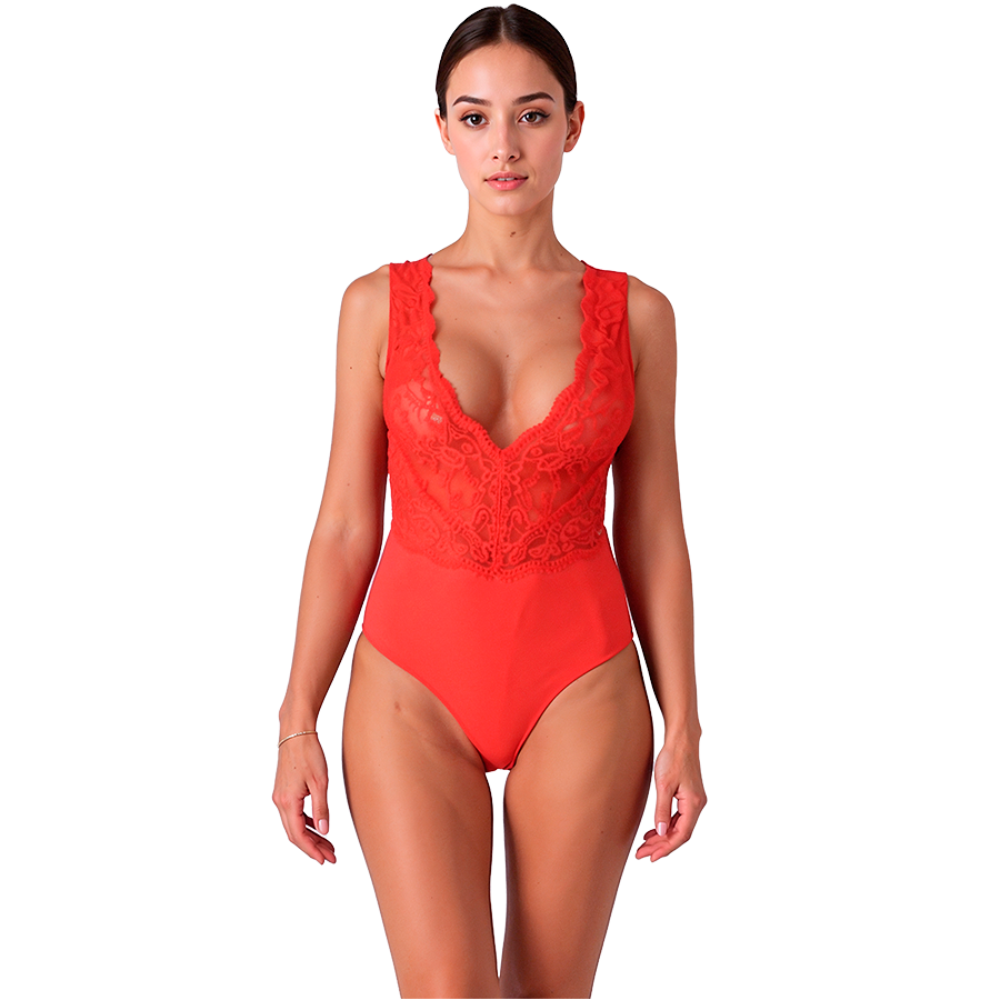 PASSION - EVALIE BODY VERMELHO P/M