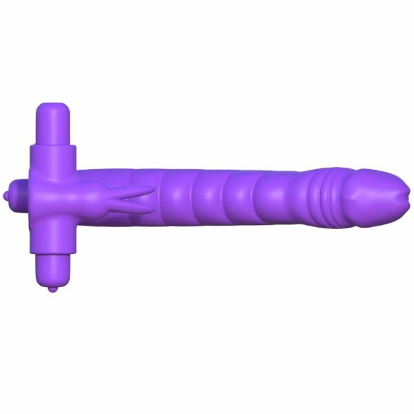 FANTASY C-RINGZ - SILICONE DOUBLE VIBRATOR COELHO - Image 5