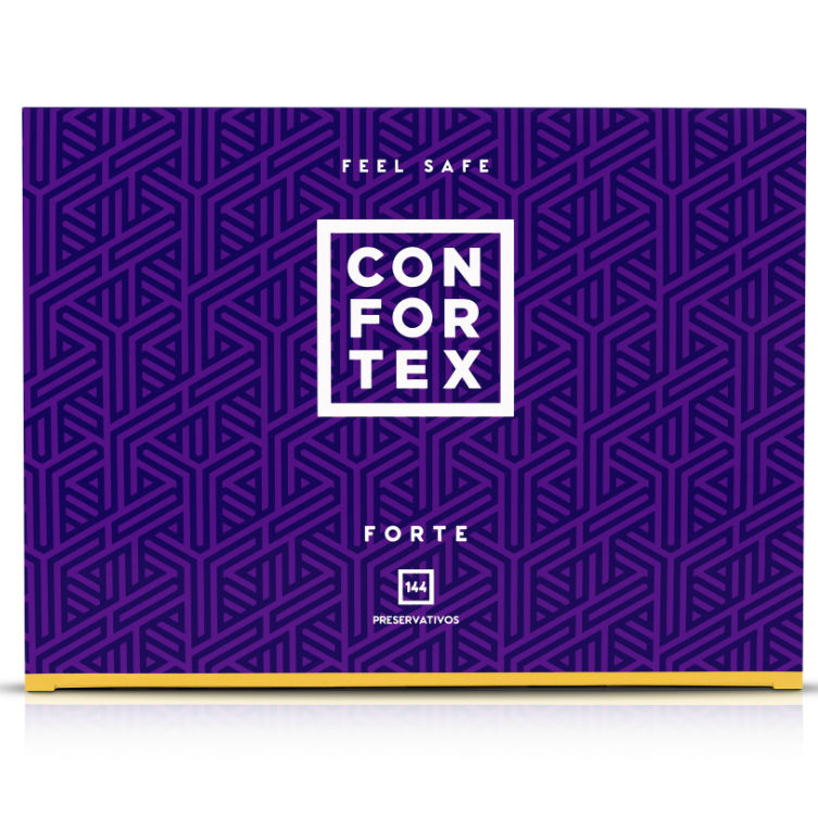 CONFORTEX NATURE FORTE CONDOMS 144 UNITS