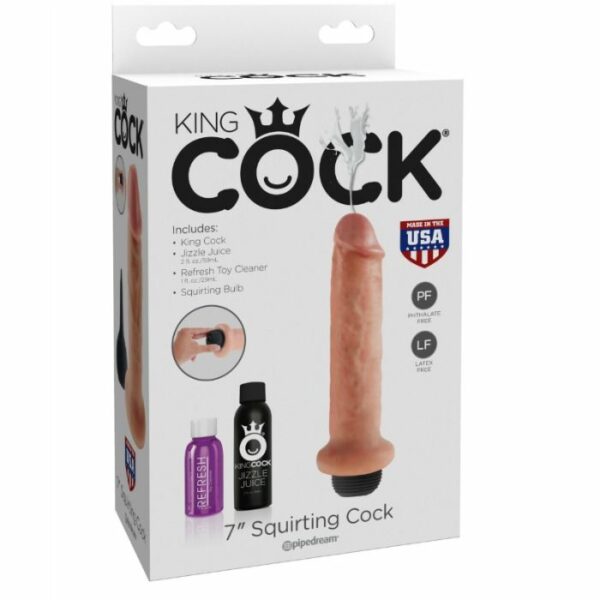 KING COCK - 17.8 CM DILDO GOZANDO - Image 2