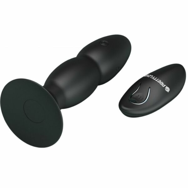 PRETTY LOVE - VIBRADOR LOVE PLUG E ROTAO POR CONTROLE REMOTO - Image 4