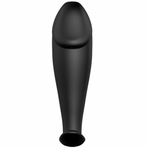 PRETTY LOVE - SILICONE ANAL PLUG FORMA DE PÊNIS E 12 MODOS DE VIBRAO PRETO - Image 2