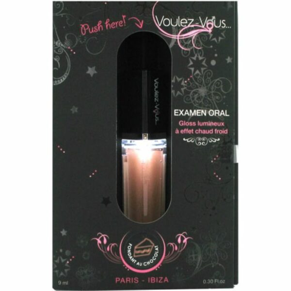 VOULEZ-VOUS - LIGHT GLOSS COM EFEITO QUENTE FRIO - SABOR FONDANT CHOCOLATE 10 ML - Image 3