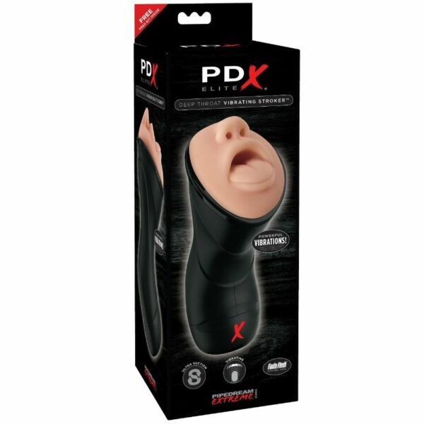 PDX ELITE - GARGANTA PROFUNDA VIBRADOR STROKER - Image 3