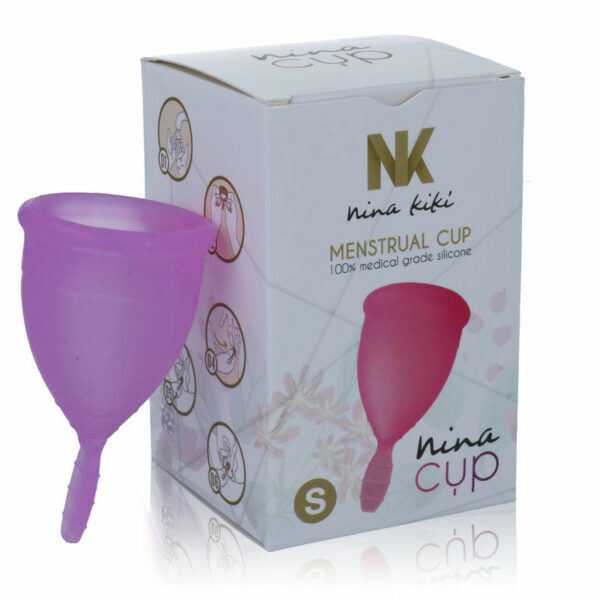 NINA KIKÍ - COPO MENSTRUAL ROXO - TAMANHO S - Image 3