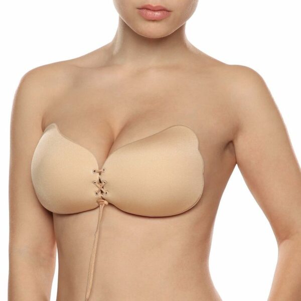 BYE-BRA - LACE-IT APRIMORAMENTO PUSH-UP BEIGE COPO B - Image 3