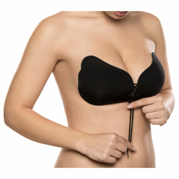 BYE-BRA - LACE-IT APRIMORAMENTO PUSH-UP PRETO COPO C - Image 4