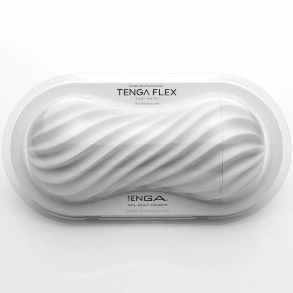 TENGA - MASTUBADOR MASCULINO FLEX WHITE - Image 3