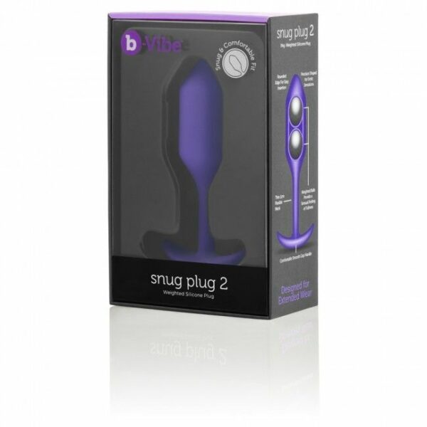 B-VIBE - PLUG ANAL SNUG 2 LILAC - Image 5