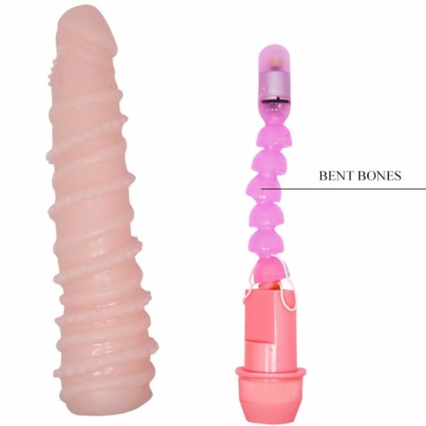 BAILE - VIBRADOR ESPIRAL SENSUAL FLEXI VIBE 19.5 CM - Image 4