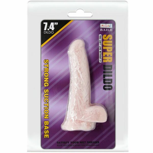 BAILE - DILDO NATURAL SUPER REALISTA 18.8 CM - Image 5