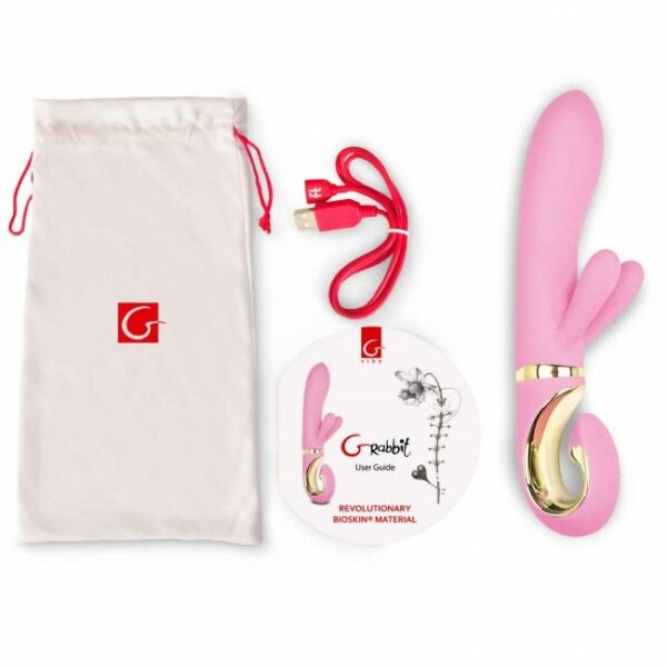 G-VIBE - VIBRADOR G-RABBIT ROSA RAMPANT BUNNY - Image 2