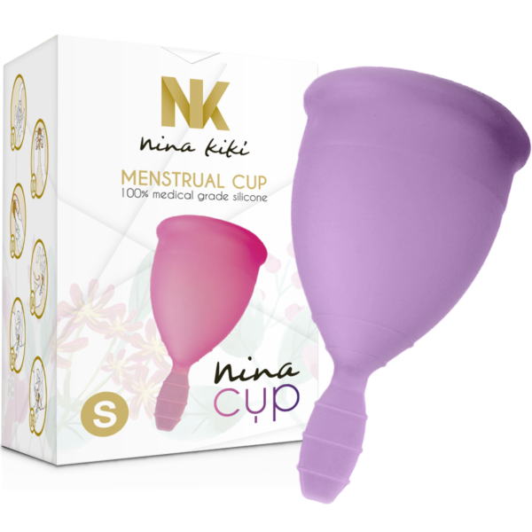 NINA KIKÍ - COPO MENSTRUAL ROXO - TAMANHO S - Image 4