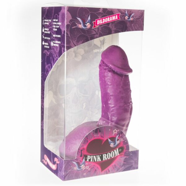 PINK ROOM - ELIAN DILDO REALISTA ROXO 17,5 CM - Image 2