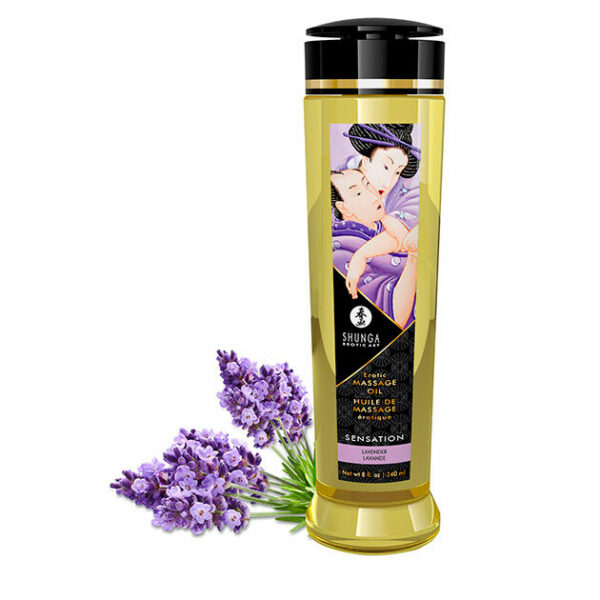 SHUNGA - ÓLEO DE MASSAGEM ERÓTICA SENSATION 240 ML