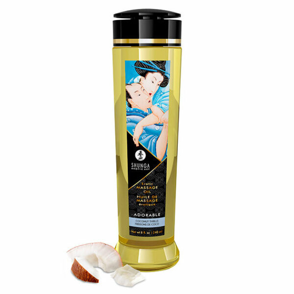 SHUNGA - ADORÁVEL ÓLEO DE MASSAGEM ERÓTICA 240 ML