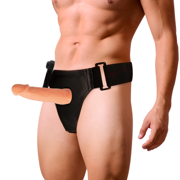 HARNESS ATTRACTION - WILLIAN HOLLOW RNES COM VIBRADOR 17 CM -O- 4.5 CM - Image 2