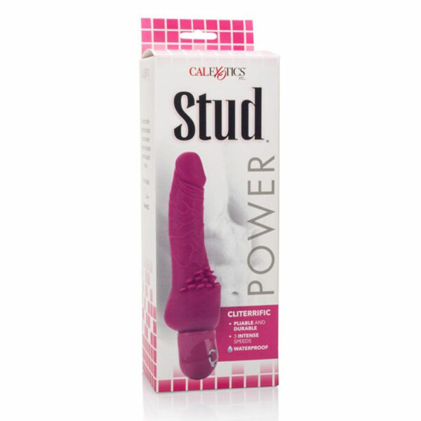 CALEXOTICS - VIBRADOR POWER STUD CLITERRIFIC ROSA - Image 3