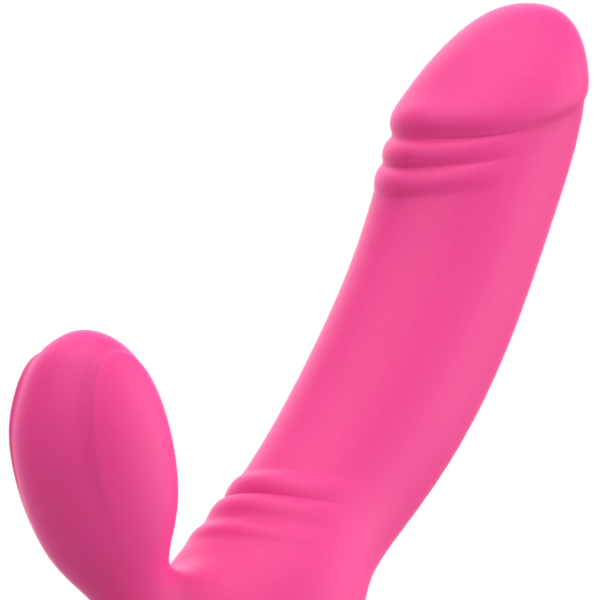 OHMAMA - VIBRADOR DE ESTIMULAÇÃO DUPLA BIX EDIÇÃO DE NATAL ROSA - Image 3