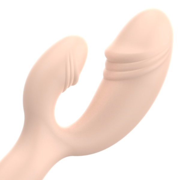 OHMAMA - VIBRADOR CLSSICO DE COELHO FLESH XMAS EDITION - Image 2