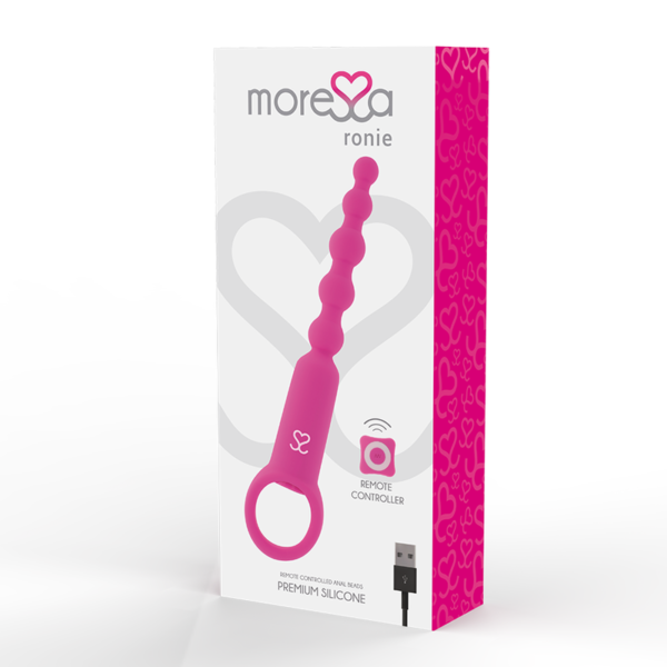 MORESSA - RONIE CONTROLE REMOTO PRAZER ANAL ROSA - Image 3