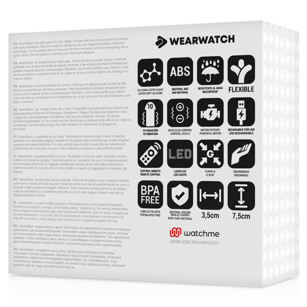 WEARWATCH - TECNOLOGIA WATCHME CONTROLE REMOTO OVO FÚCSIA / JATO - Image 5