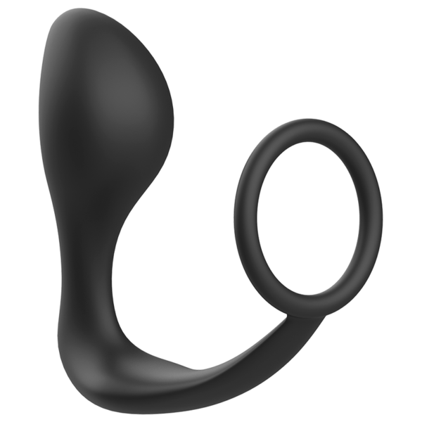 ADDICTED TOYS - PLUG ANAL COM ANEL DE SILICONE PRETO - Image 2